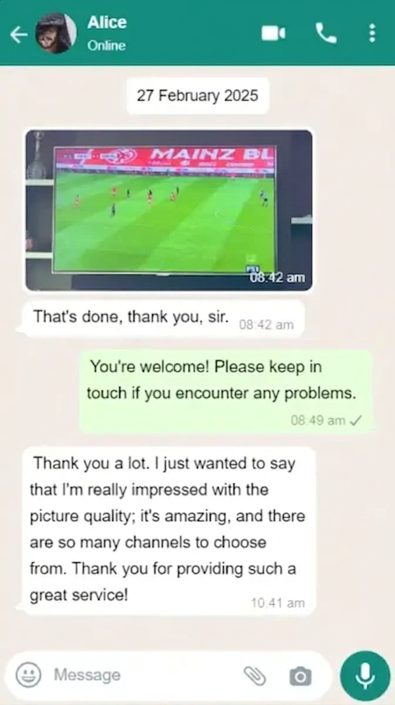 customer review
